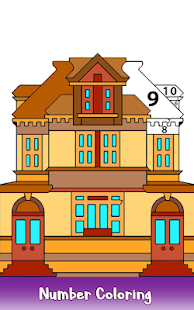 House Color by Number - Adult Coloring Book Pages(圖4)-速報App