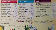 Juice Time menu 1