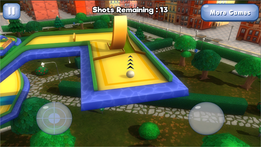 Mini Golf in Retro Star City