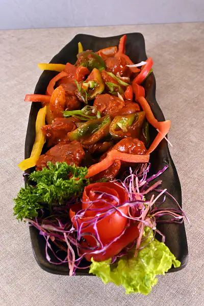 Chilly Chicken (10Ps)