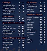 Cafe Hop House menu 1