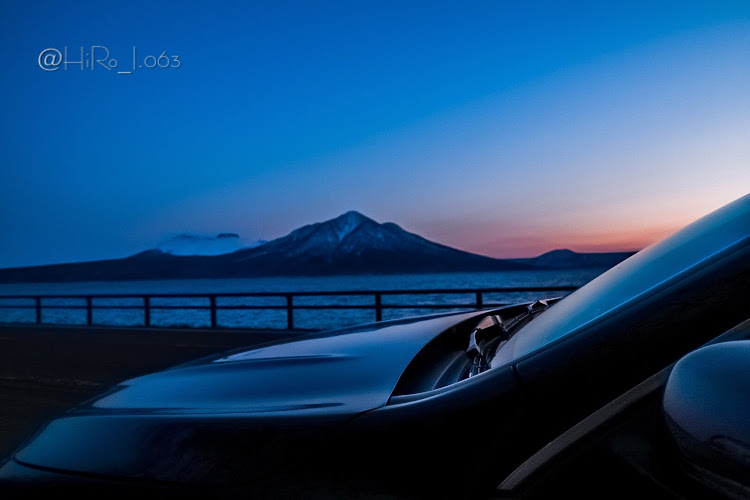 CLAシューティングブレークの一眼レフ撮影・写活・支笏湖の夕陽・支笏湖の星景写真に関するカスタム事例の投稿画像4枚目