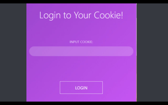 Shockify ROBLOX Login Tool chrome extension