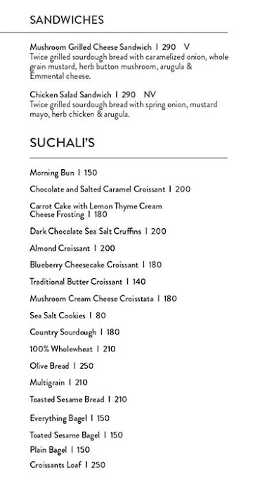 Blue Tokai Coffee Roasters menu 