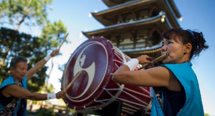 Epcot drumming