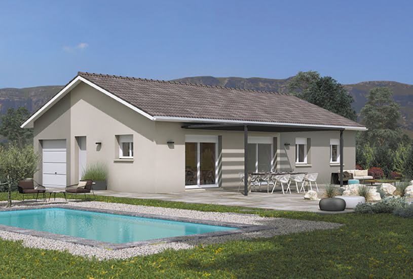  Vente Terrain + Maison - Terrain : 740m² - Maison : 110m² à Billiat (01200) 