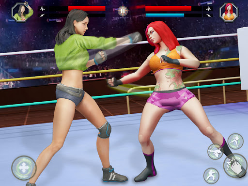 Women Wrestling Rumble: Backyard Fighting screenshots 21