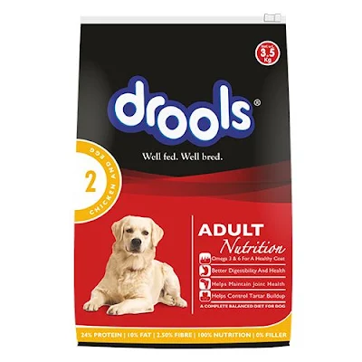 Drools Dog Food - Chicken & Egg, Adult - 3.5 kg