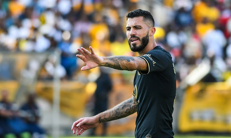 Daniel Cardoso of Kaizer Chiefs during the Absa Premiership match between Golden Arrows and Kaizer Chiefs at Moses Mabhida Stadium on January 25, 2020 in Durban, South Africa.