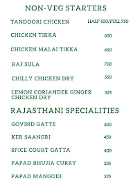 Spice Kitchen menu 6