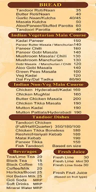 Pallavaa Restaurant menu 4