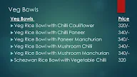 The Bowl Company menu 1