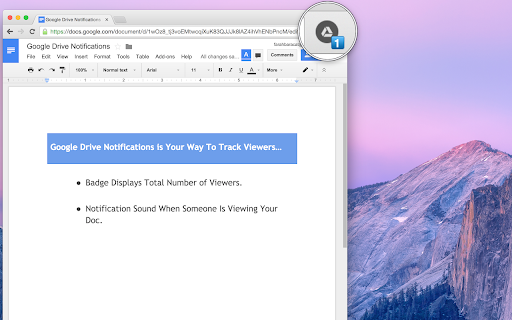 Google Drive Notifications