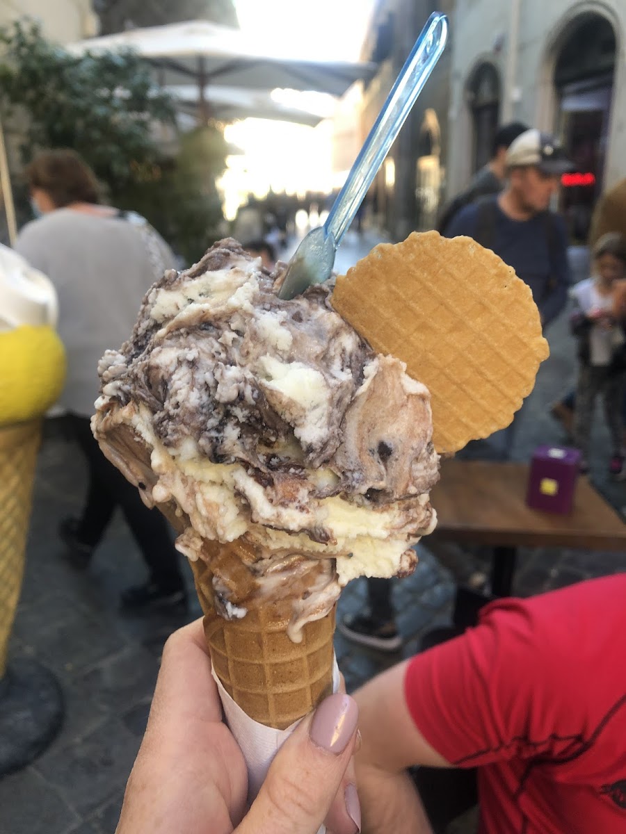 Gluten-Free Ice Cream Cones at Fiocco di neve