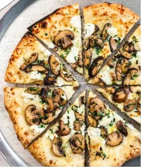 Mushroom Lover's Pizza