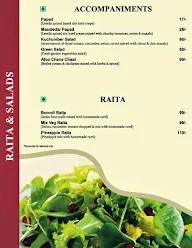 Pind Balluchi menu 6