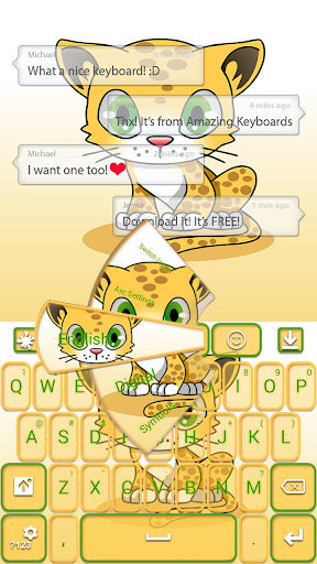 Cute Leopard Theme