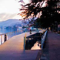 Passeggiata sul lago di 