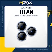 Bộ Vòng Cường Lực Bảo Vệ Camera Titan Chống Trầy Xước Màu Nguyên Bản Cho Ip 13 Pro Max Njoyshop