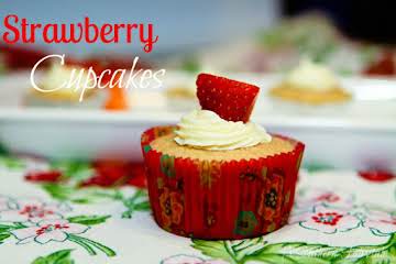 Real Homemade Strawberry Cupcakes — A Southern Fairytale