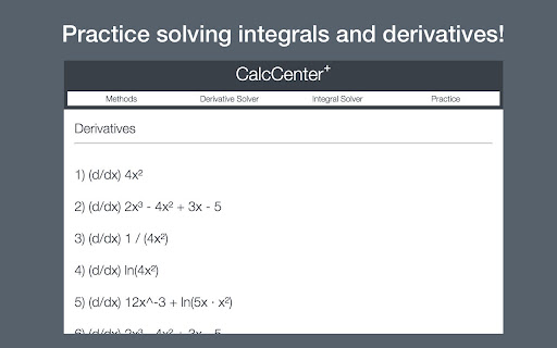 Calculus Center