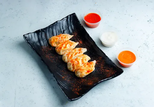 Chicken Peri Peri Momos [8 Pieces]