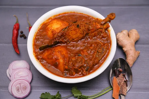 Chicken Curry Assamese Style [Paanch Phorun] With Aloo