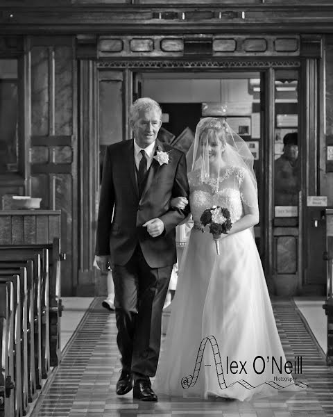 Wedding photographer Alex O'neill (alexoneillphoto). Photo of 1 July 2019