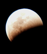 The lunar eclipse seen over Pietermaritzburg on July 27 2018. This incredible shot was taken through a telescope using a smartphone.