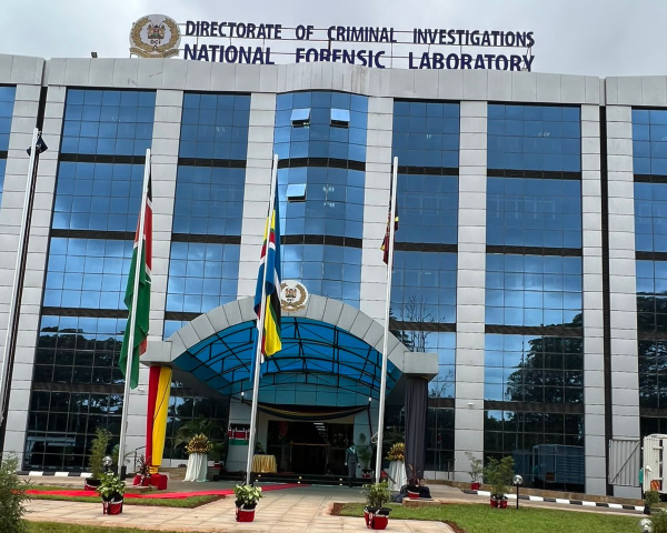 DCI National Forensic Laboratory at DCI headquarters, Nairobi on June 13, 2022.