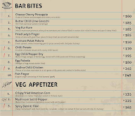 Chapter One Bar menu 8