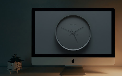 clock o clock | new tab clock screensaver