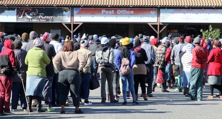 Here's when you can collect your R350 grant at the post office in April.