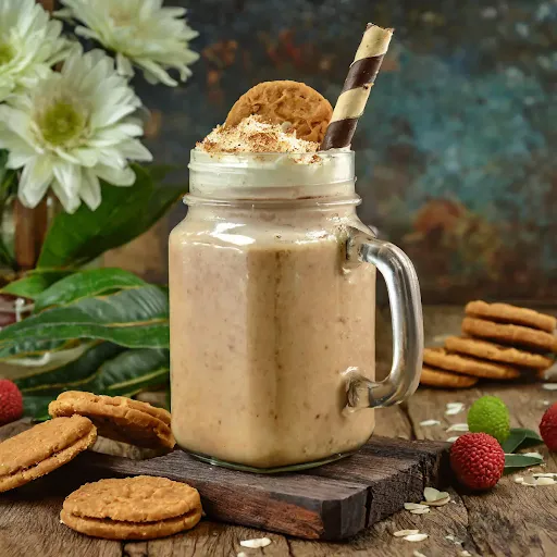 Lotus Biscoff Slush [450 Ml, Mason Jar]