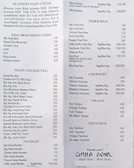 China Bowl menu 7