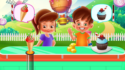 Télécharger Gratuit fabricant de cornets de glace: jeux de bonbons APK MOD (Astuce) screenshots 1