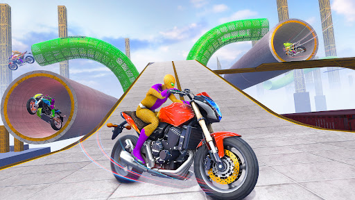 Screenshot Moto Race Stunt Motorbike Game