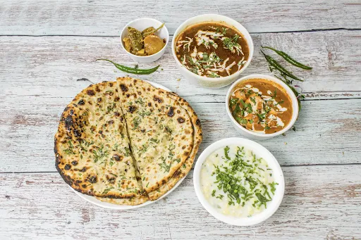 Paneer Naan Thali