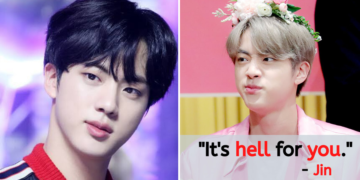 BTS's Jin Believes Shoes Are Mankind's Greatest Invention - Koreaboo