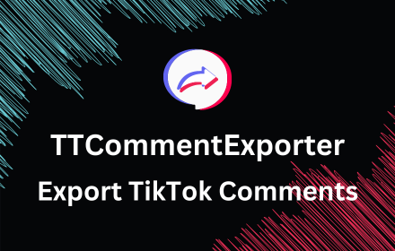 TTCommentExporter - Export TikTok Comments small promo image