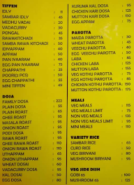 Namma Unavagam 2020 menu 3