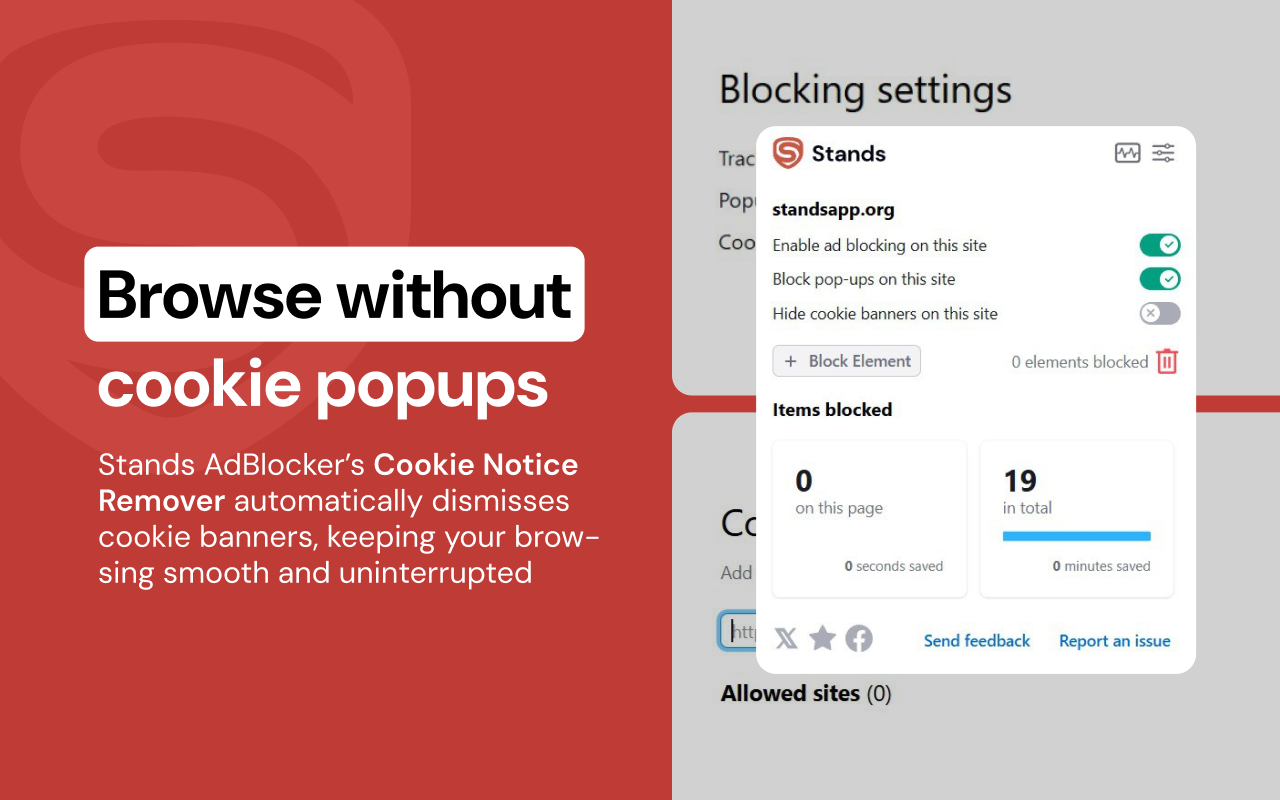 Ad Blocker: Stands AdBlocker Chrome Extension Image 4
