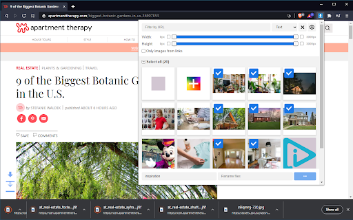 Fatkun Batch Download Image screenshot 4