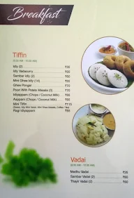 Namma Veedu Vasanta Bhavan menu 6