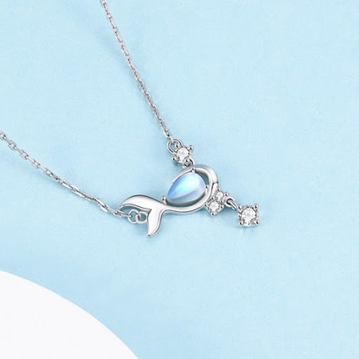 Title 3, Affordable luxury fashion Moonstone pendant blu...