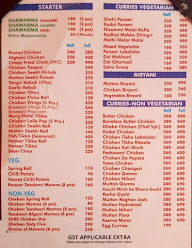 Al Bake menu 4