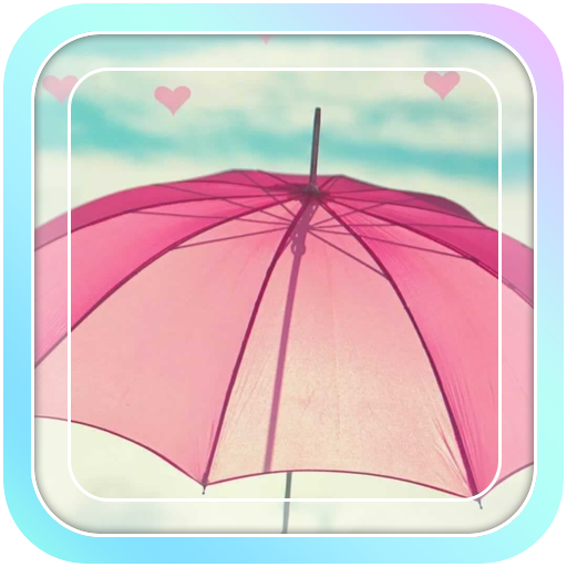 A Pink Lovely Umbrella 個人化 App LOGO-APP開箱王