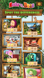 Masha and the Bear - Spot the differences(圖2)-速報App