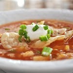 Chicken Tortilla Soup V was pinched from <a href="http://allrecipes.com/Recipe/Chicken-Tortilla-Soup-V/Detail.aspx" target="_blank">allrecipes.com.</a>