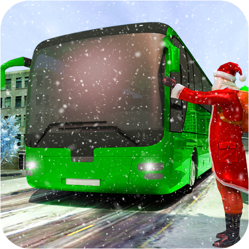 Snow City Bus Passenger Coach Driving Simulator